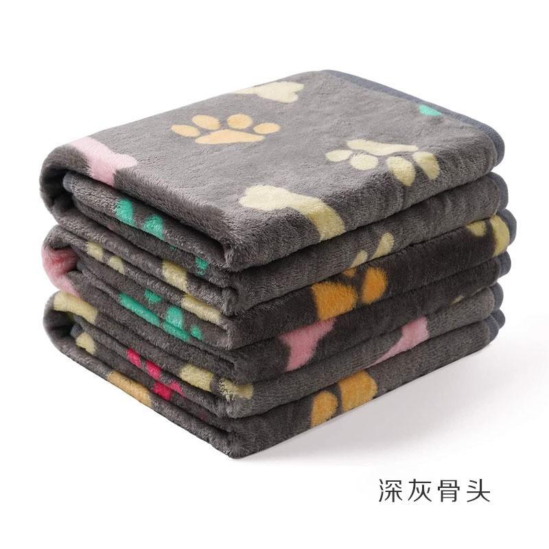 Pet Blanket Soft Coral Fleece Dog Bed Mat Warm Cozy Small Medium Large Dogs Cats Indoor Use