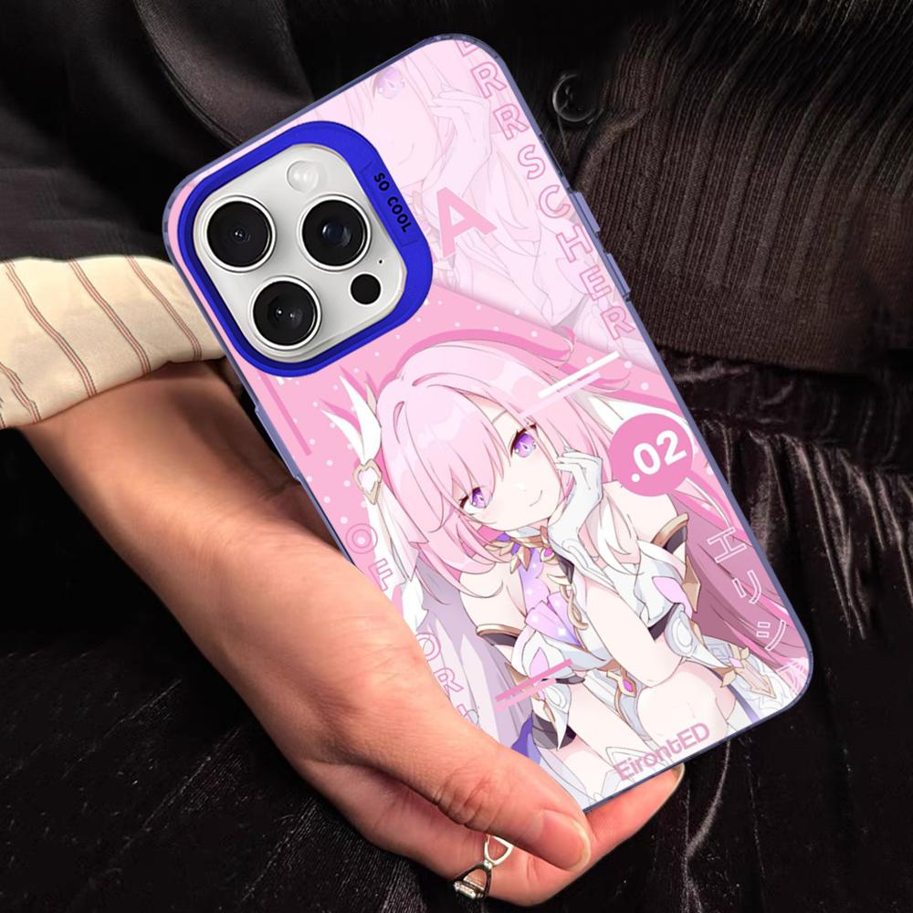 Elysia Houkai Phone Case For IPhone 18 16 15 14 13 12 11 Pro Max X XR XSMAX 8 7 Plus Matte Shockproof Back Cover