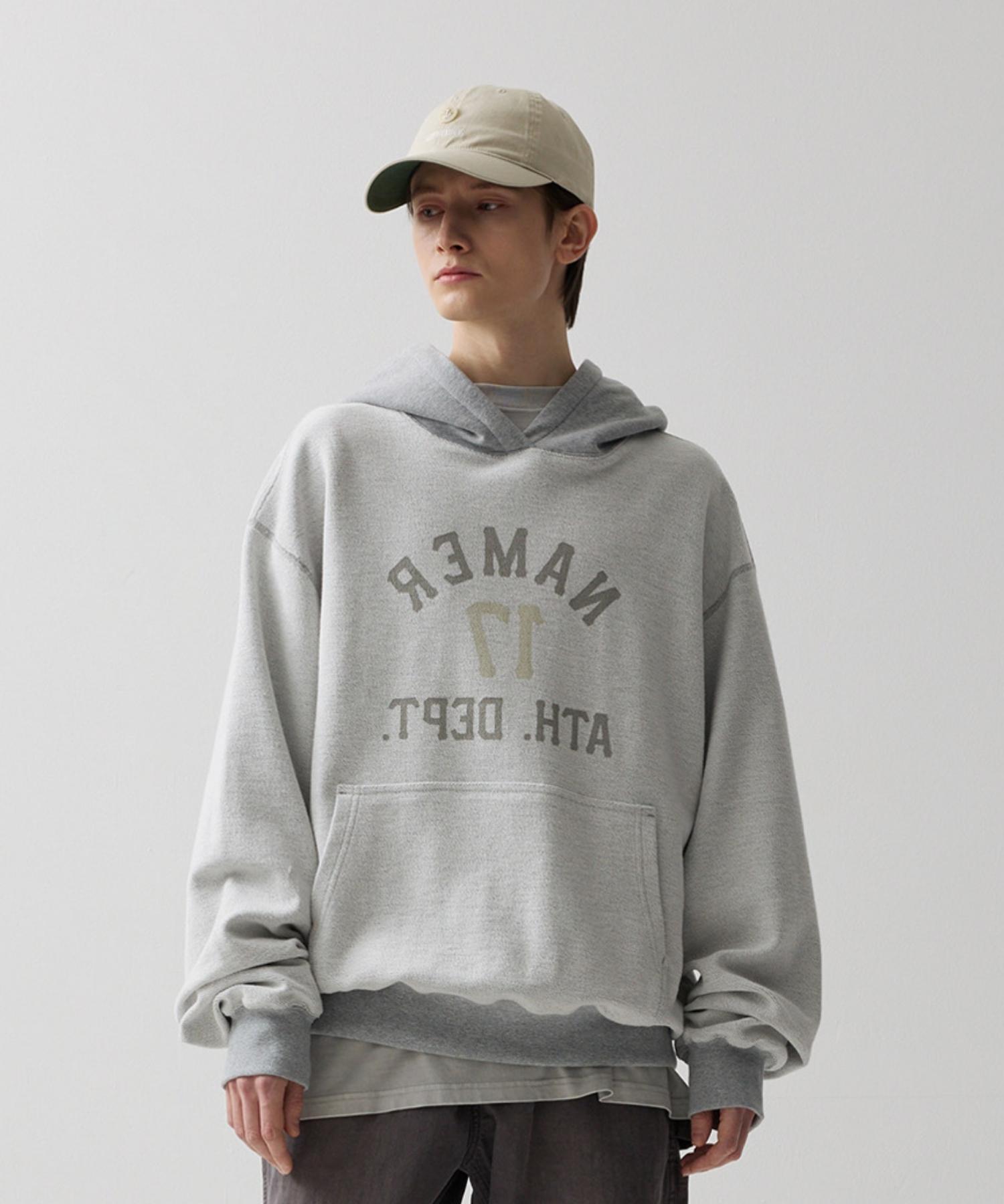 Namer Clothing Ath. Dept. Hoddie Melange Gray M