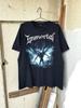 Vintage 00er Jahre Immortal Norwegische Black Metal Band T-Shirt Größe XL Schwarz