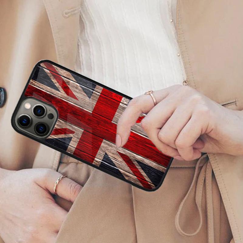 United Kingdom flag UK Magnetic Phone Case For APPLE iPhone 17 Air 16 14 13 12 Pro Max 15 Plus Wireless Charge MagSafe Cover