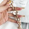 Light Luxury Irregular Bracelet Watch Temperament Art High-End Quartz Watch Women'S Outer Circle Inner Alloy Watch