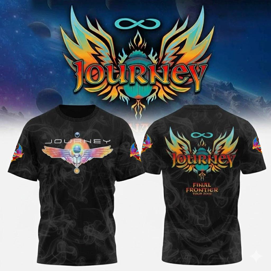 Special Journey Final Frontier Tour 2026 3D T-shirt S to 5XL 2F184 S