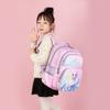 Adorable Cartoon Princess Backpack For Girls Oxford Fabric Lightweight And Spine-supportive