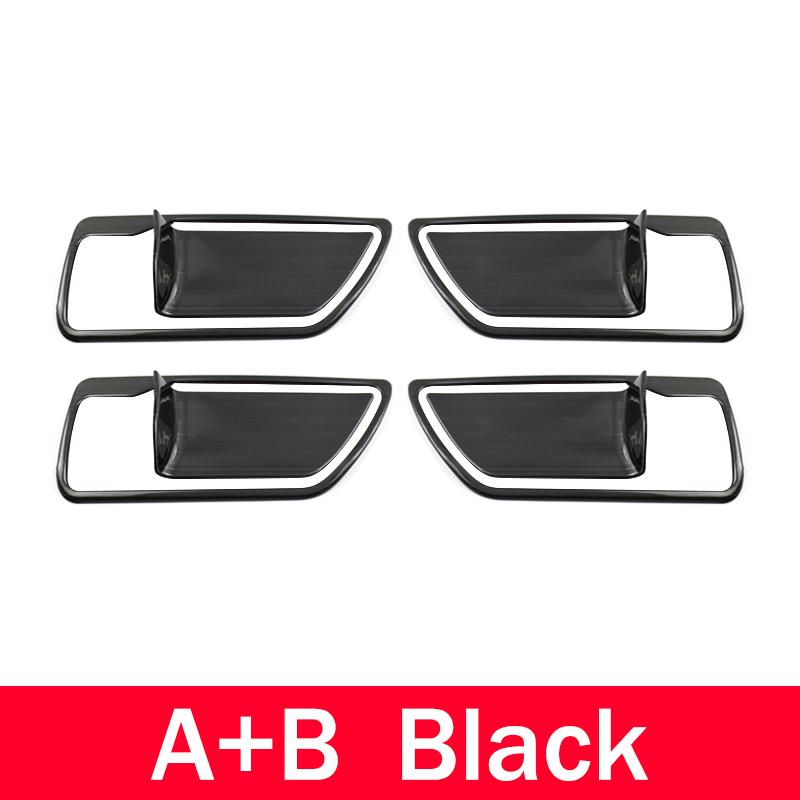 Car Accessories For Toyota Highlander XU70 Kluger 2020-2024 2024 Stainless Inner Door Handle Bowl Cover Decoration Trim Stickers