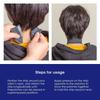 Professional Barber Cape Set Neck Strips Stretchy Paper Hairdressing Sweeping Neck Hair Cleaning Duster Salon Hair Styling Tools