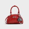 Original Small-batch Design Bow Handbag Premium Womens Fashion Versatile Bowling Bag