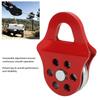 4T Winch Towing Pulley Snatch Block Tow Pulley Load Capacity Continuous Smooth Operation Red