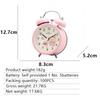 New classic student home bell small alarm clock Ultra-quiet mini alarm clock for junior high school students' bedrooms