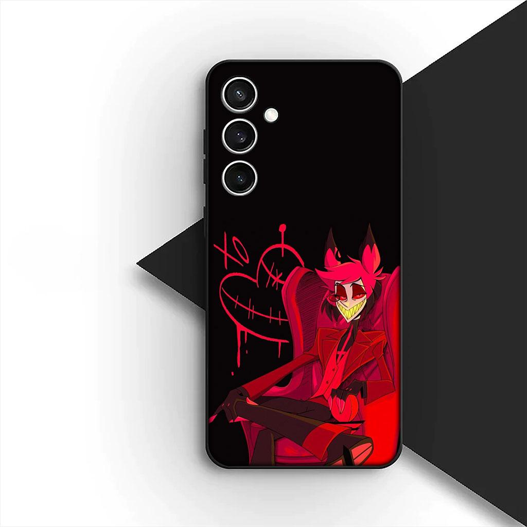 Dusts H-Hazbins Angels H-Hotels Chariles Alastors for Samsung Galaxy S25 S24 S23 FE Ultra Plus S7 Edge S25+ S23+ A56 5G Case
