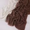 New Two Color Hijabs Gradient Scarf Muslim Shawl Wrap Islamic Women Headscarf Long Shawls Arabic Female Foulard