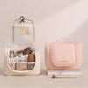 Hanging Fashion Cosmetic Case Waterproof Makeup Bag Zipper Closure Soft Handle Durable Large Capacity Pouch with Hook