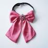 Jk Uniform Satin Bow Tie With Spliced Lace For Adult Fashion Accessories