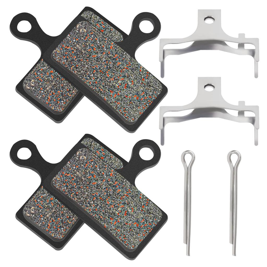 AHL Disc Brake Pads for Shimano M985 M988 M785 M666 M615 S700 CX77 R515 R517 (4 Pairs)