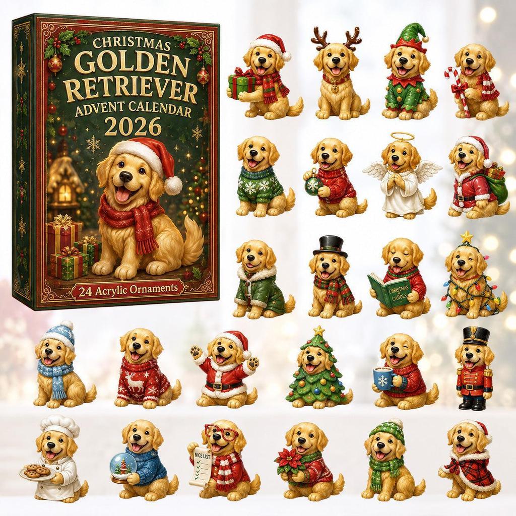 Weihnachts-Adventskalender 2026 – Feiertags-Blindbox-Kalender im Tier-Thema