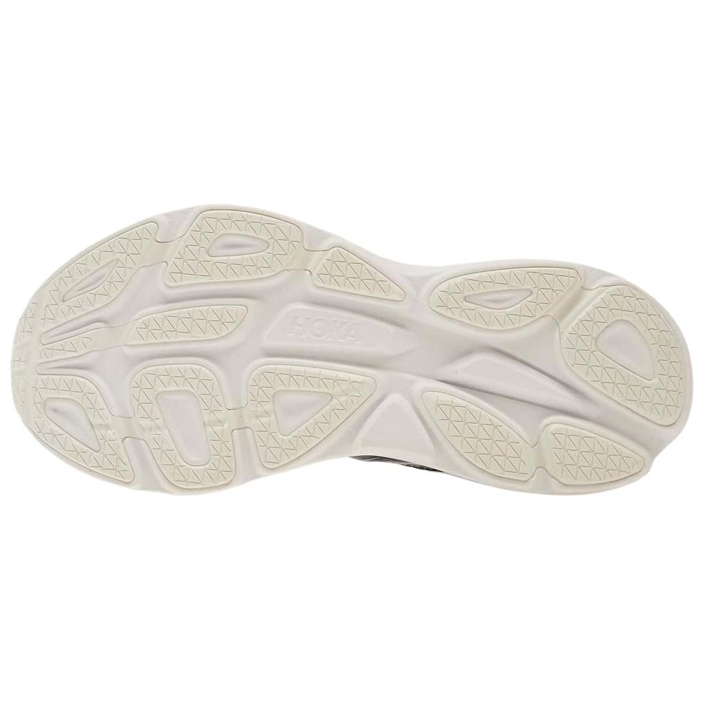 Hoka One One Bondi 8 Ts Comfortable Durable Waterproof Breathable Supportive Lightweight Rebound Low-Top Running Shoes Men Sneaker White 1178715-FLLC
