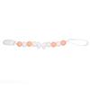 Teething Toy Chewable Cartoon Bow Tie Small Bead Silicone Teething Pacifier Clip Baby Teething Chain