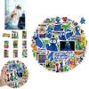 Waterproof And Reusable Roblox Rainbow Friends Stickers Set Of 60