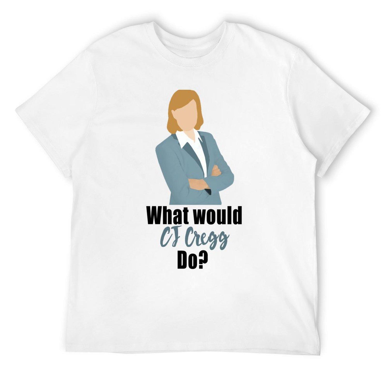 

what would cj cregg do T-Shirt cute tops for a boy anime stuff anime t shirts t shirts for men pack S