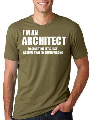 Architect T-shirt Funny Architect Tee Shirt Unisex T-Shirt