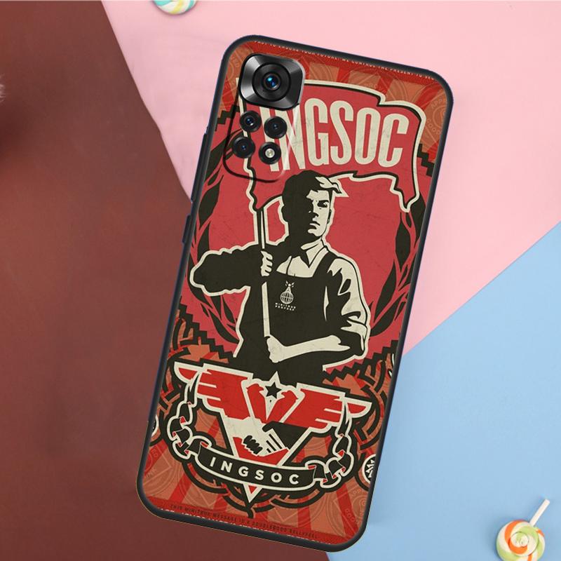 1984 George Orwell Cover For Xiaomi Redmi Note 14 13 Pro 12 11 9 10 9S 10S 11S 12S Redmi 14C 10C 12C 13C Case