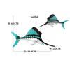 Marine Toy Animals Figures Sword fish Sailfish Salmon Shark Piranha Animal Figurines Action Figure Children Toys Games kids Gift