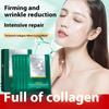 5pcs*30ml Seaweed Collagen Crystal Mask Hydrating Transparent Mask Filling Mask Anti-Wrinkle Light Striped Mask