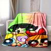 Custom 1pc Powerpuff Girls Adventure Blanket, Soft And Comfortable Blanket, Casual Warm, Camping Travel Blanket, Birthday Gift Q91374