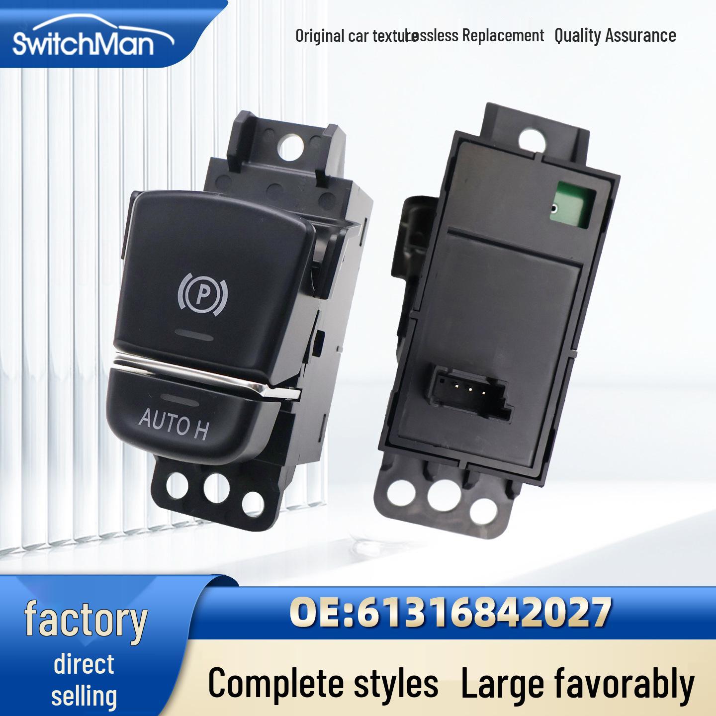 BMW 5 Series G38/6 Series GT Electronic Handbrake Parking Brake Switch 6131684202