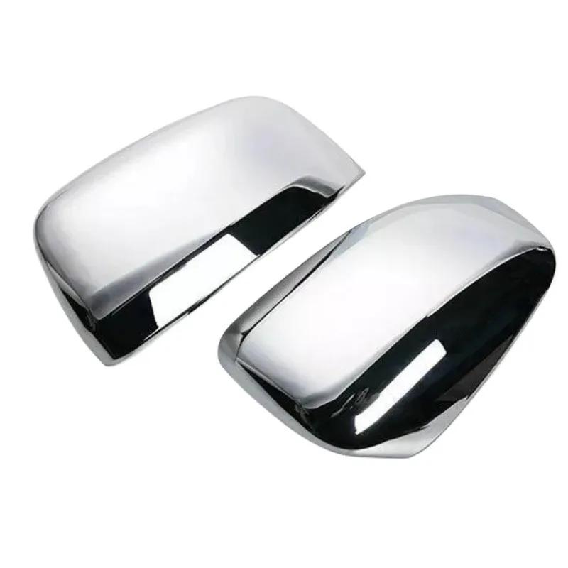 

Для Jeep Grand Cherokee Dodge Durango 2011-2020 Наклейка на автомобиль Крышка бокового зеркала заднего вида Колпак крыла Внешняя накладка корпуса заднего вида серебряный