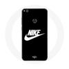 Case - Nike - Huawei P8 Lite 2017 - Flexible - Sporty - Black with White Logo
