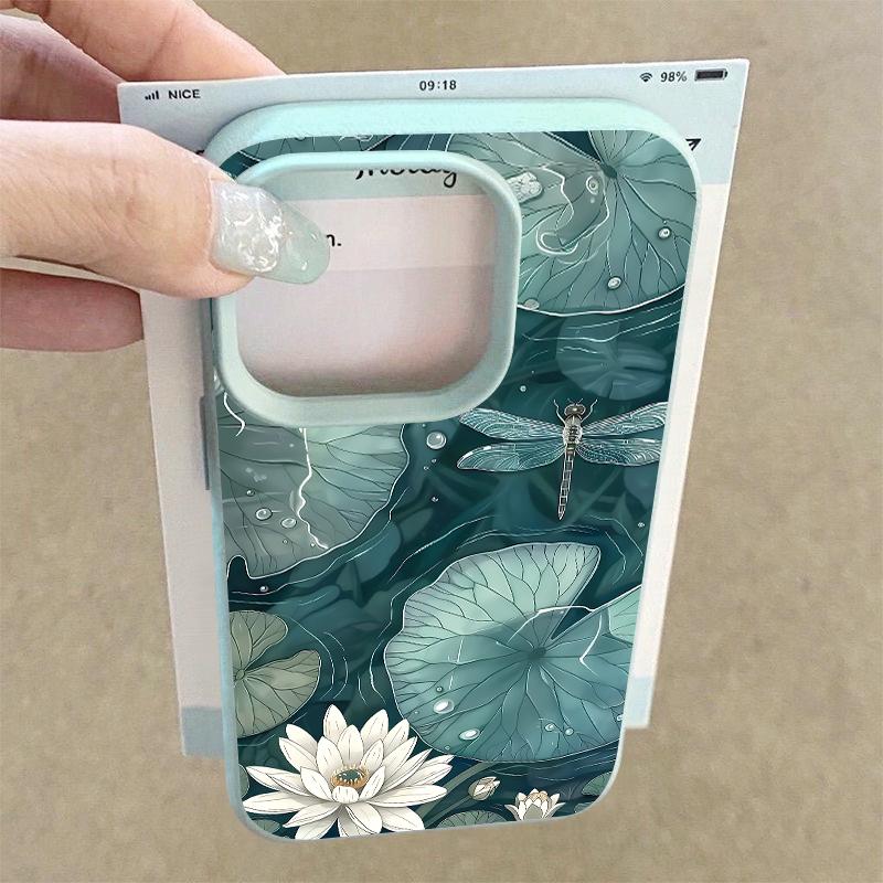 Leather Texture TPU Phone Case For iPhone 17 17e 16e 16 15 Pro Max 14 13 Pro Max 11 Oil Painting Flower Soft Silicone Back Cover