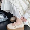 French Mary Jane shoes women's new spring explosion in 2025 with skirts, small leather shoes, fairy style platform women's single shoes