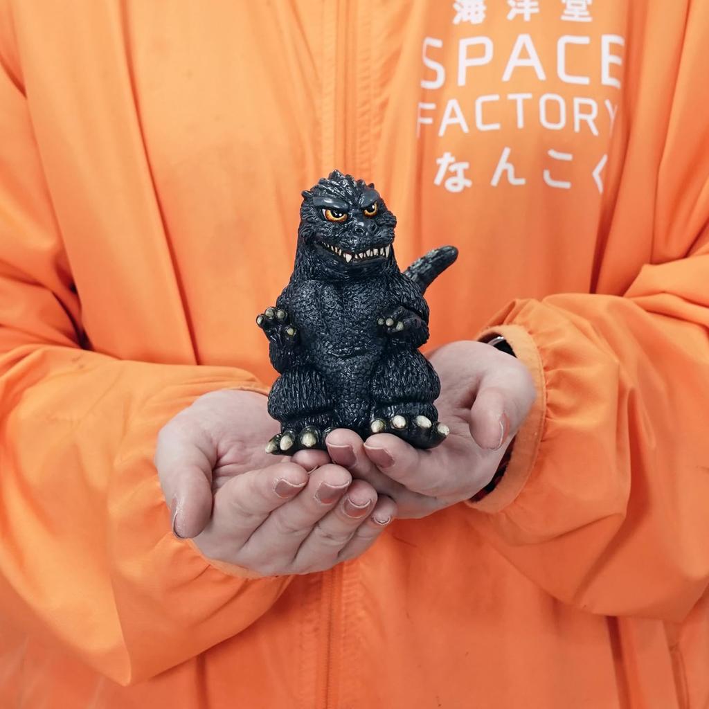 Sada Mamegodzilla z měkkého vinylu, dotisk, nenatřená, montážní sada z měkkého vinylu (1993) Bez měřítka