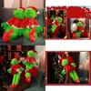 Adorable Plush Toy 80cm Soft Green Monster Doll Perfect Holiday Decoration
