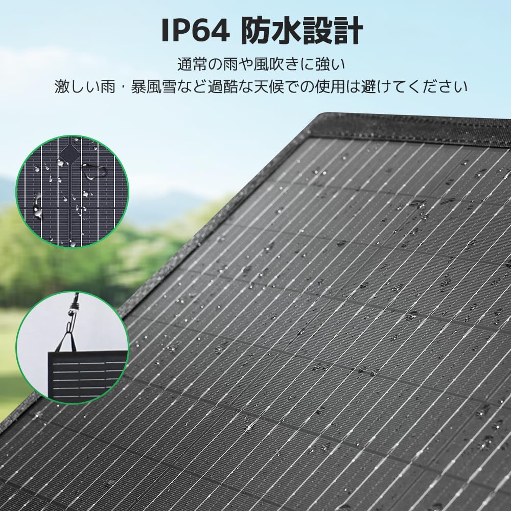 LVYUAN 300W Foldable Solar Portable Power Solar and IP64 Waterproof and High Output Conversion Portable for Outdoor and Car Use Panel, Supply,