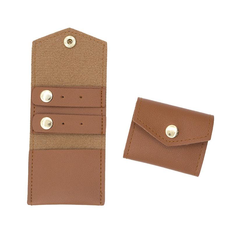 

Pu Jewelry Storage Bag Multi-Functional Jewelry Roll Case High-Quality Travel Present For Earrings Rings Necklaces Women Girls