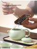 Luxury Travel Tea Set: Quick Pot with Four Cups – Perfect Customer Souvenir for Company Events