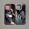 Cartoon Anime A-AlbedoS Phone Case For IPhone 16 15 14 13 12 11 17 Pro MAX Plus Pro Matte Shockproof Cover
