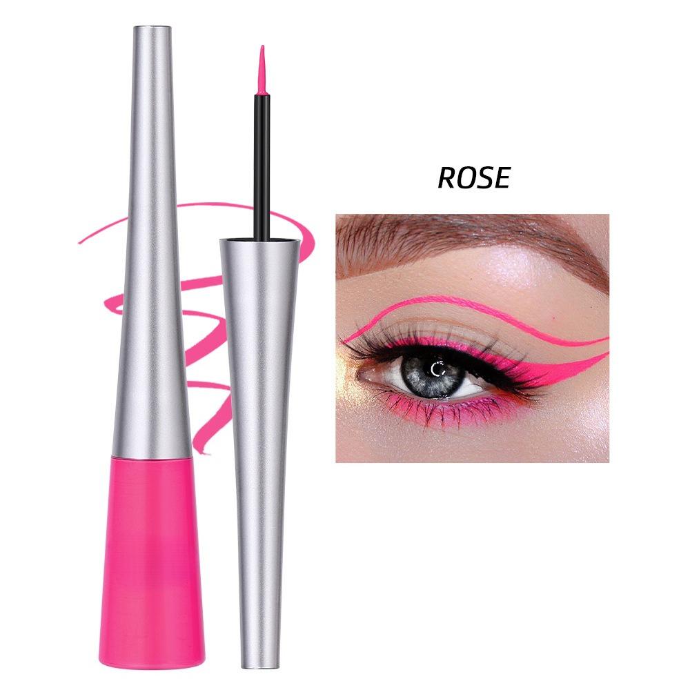 Eyeliner Liquid Eyeliner Pen Colored Eyeliner Liquid Makeup Waterproof and Quick-drying  12-color Eyeliner Liquid Pen