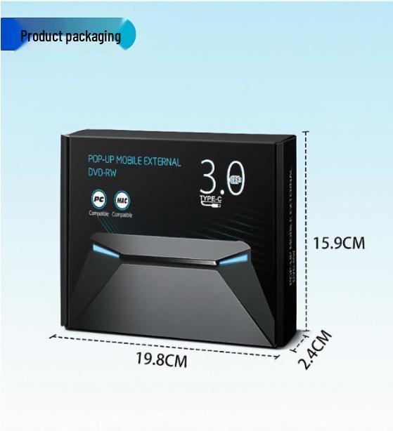 Portable External Blu-ray Burner Optical Drive
