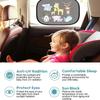 Parasole Universale per Auto Finestrino Laterale Parabrezza Tetto per Bambini Adulti Copertura Parasole ad Aspirazione