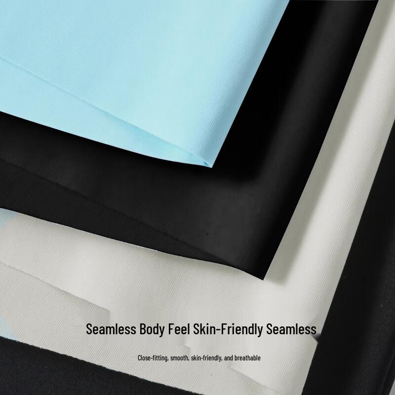 Langsha Men's Ice Silk Antibacterial Boxer Shorts (3-Pack)