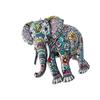 Cute Elephant Bohemian Pattern Resin Relief Magnet Traditional Design Stereo Relief For Refrigerator Travel Souvenir Magnetic