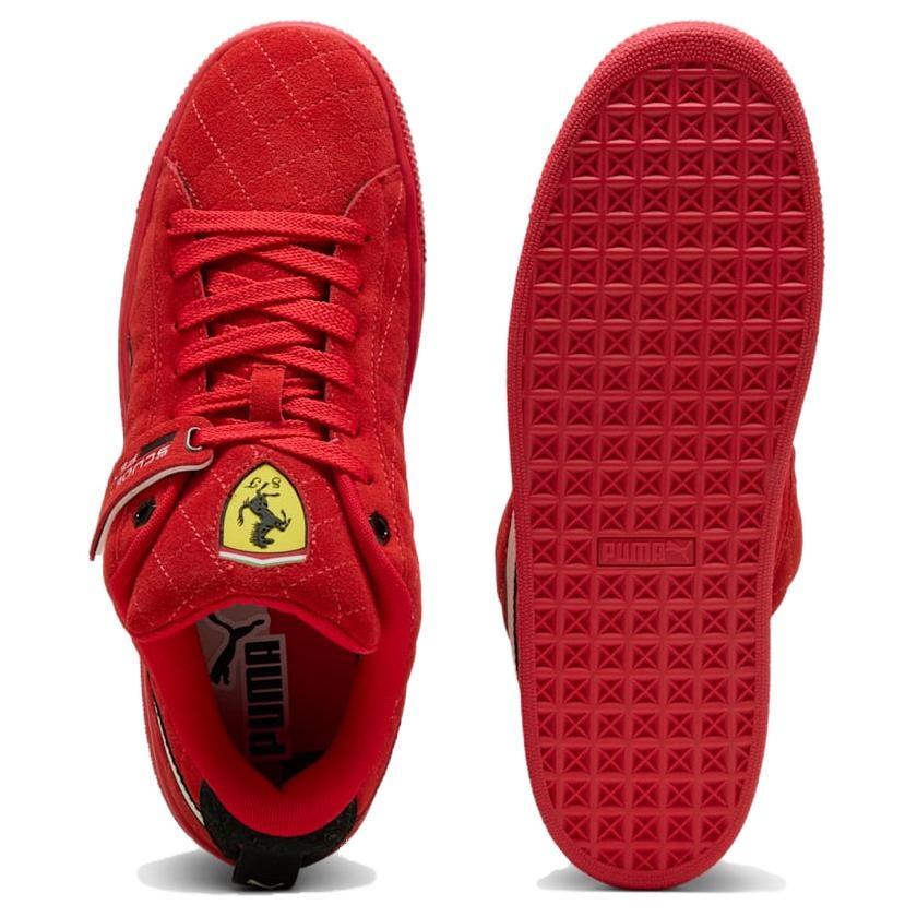 PUMA Suede Xl Hero Scuderia Ferrari Rosso Corsa Warm White Men's 308798-02