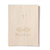 3-Pack Electric Guitar Neck Maple Shims: 0.25, 0.5, 1 Degree, Blank (Unfinished)