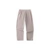 Anta Loose Breathable Straight Leg Knitted Sports Pants Men bottoms Majestic-Gray 152428328-2