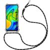 Protective Case - E.F.CONNECTION - Redmi Note 9 - Soft TPU - Shockproof - Transparent-Black