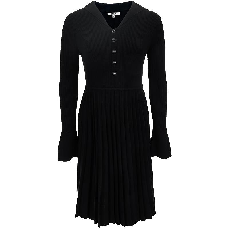 

ONLY 2025 Autumn Elegant Knitted Pleated Midi Dress L