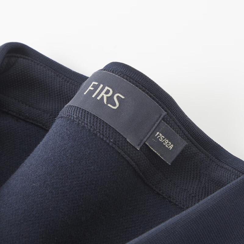 Men's Wool Blend Long Sleeve Polo Shirt
